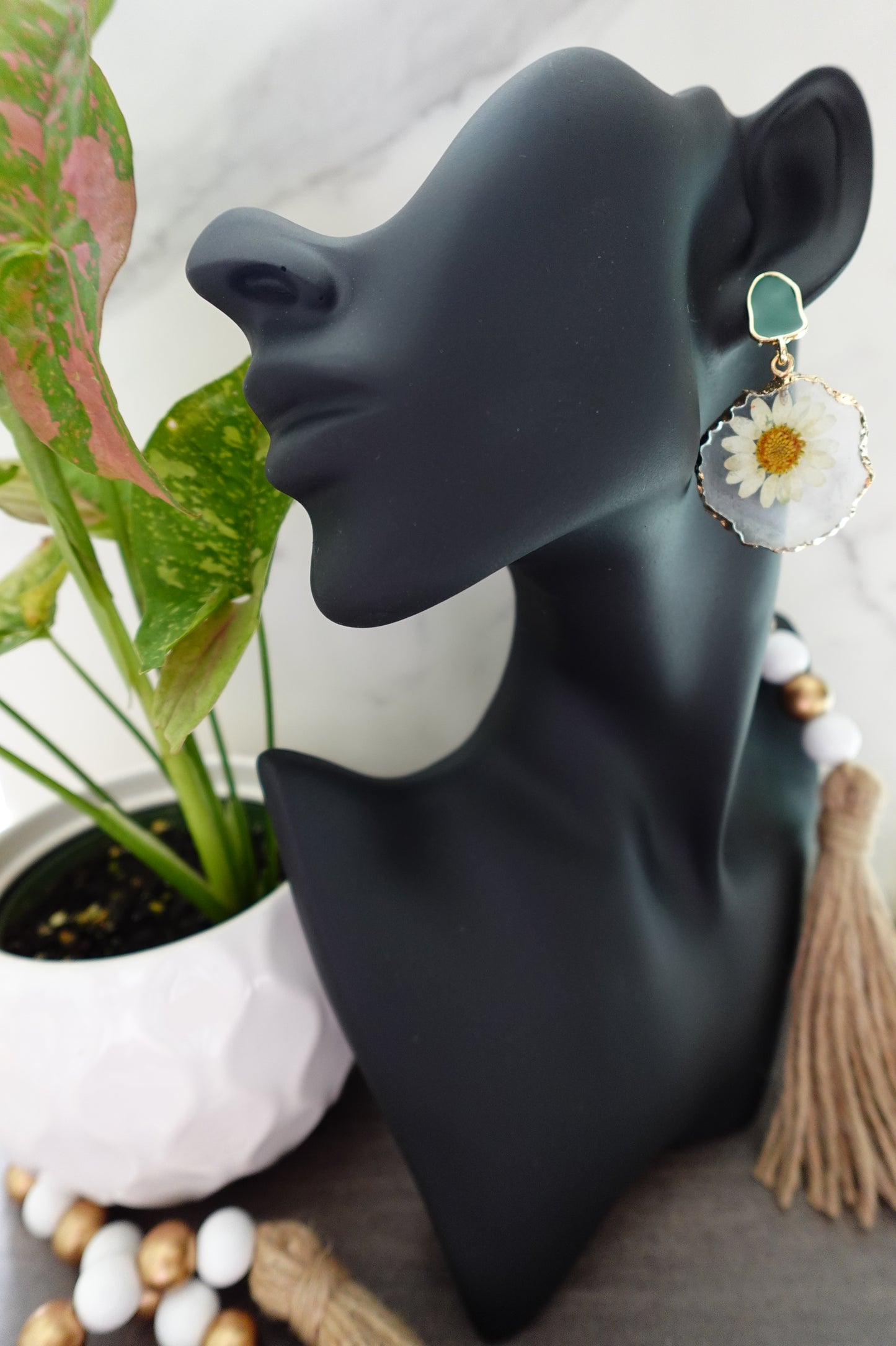 Enchanted Daisy Dangle Earrings